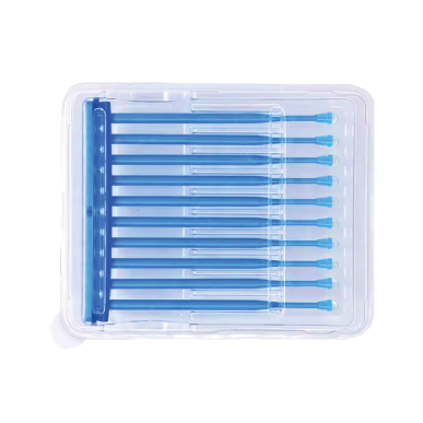 Applicateur microbrush avec embout adhésif