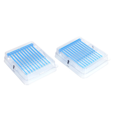 Applicateur microbrush avec embout adhésif