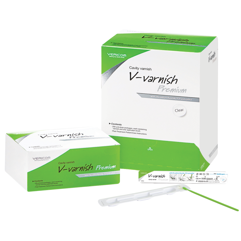 Vernis Fluoré Transparent - Protection Dentine - 50  Sticks