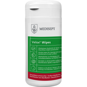 Lingettes désinfectantes pour surfaces médicales (100 pièces)