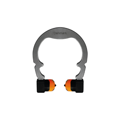 Anneau composite Nickel Titanium, Medium/orange, molaire/grande couronne