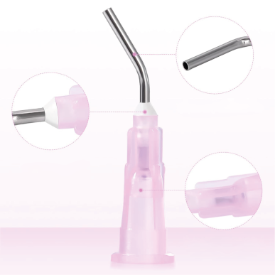 embouts distributeurs d'acide (rose)24G