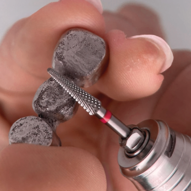 fraise en carbure de tungstène (cross cute fine) L:11,7  D: 3,1