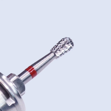 Fraise en Carbure de Tungstène Cross Cut Fine - Diamètre 2,9 mm, Longueur 5 mm