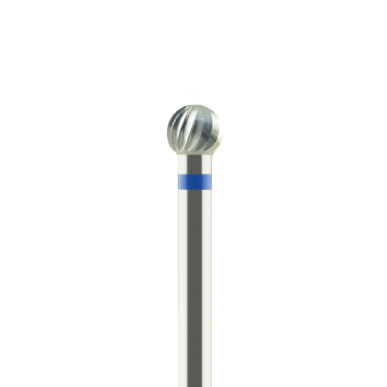 Fraise Boule en Carbure de Tungstène , grain standard- Diamètre 1,6 mm, Longueur 1,4 mm