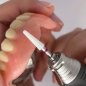 fraise avec revêtement zircone pour acrylique, PMMA L:13mm et D:4 mm