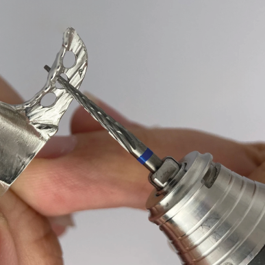 fraise en carbure de tungstène, cross cut standard L14,5mm et diam: 2,3