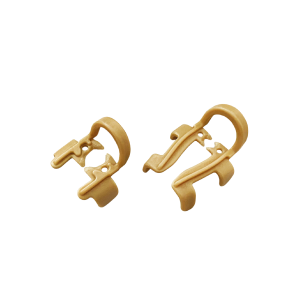 Clamp porte-rouleau de coton en PEEK – Isolation molaire et prémolaire