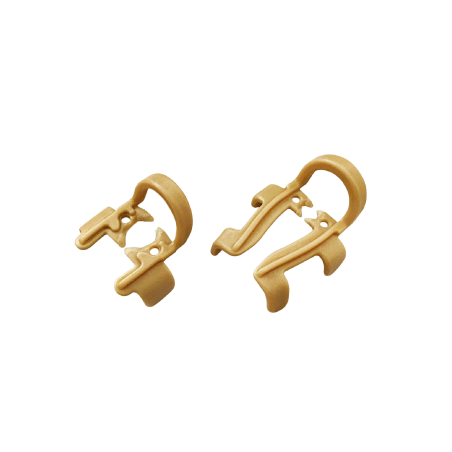 Clamp porte-rouleau de coton en PEEK – Isolation molaire et prémolaire